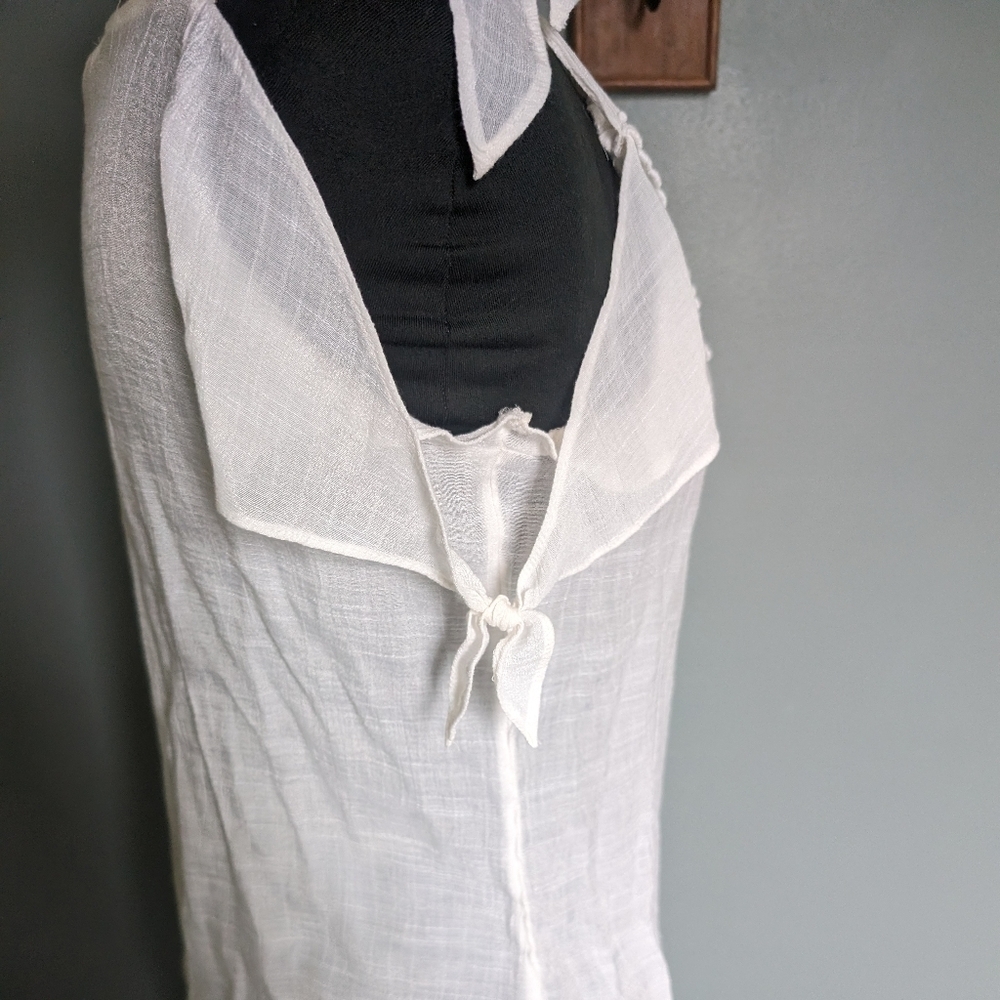 Candie's White Lace Blouse - Picture 2 of 12